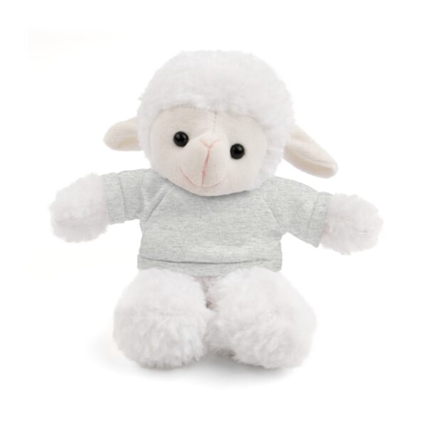 Customizable Stuffed Sheep with Tee - Image 10