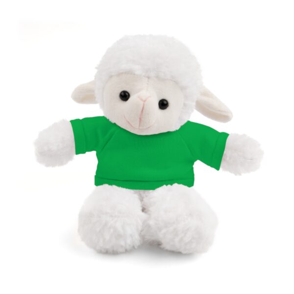 Customizable Stuffed Sheep with Tee - Image 4
