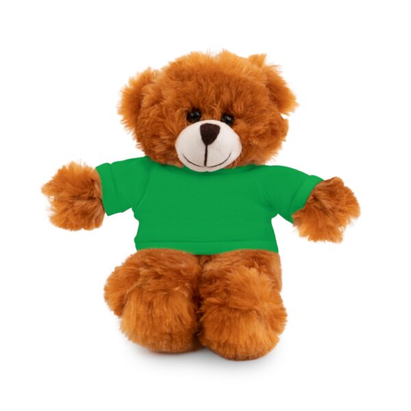 Customizable Stuffed Bear with Tee - Image 3