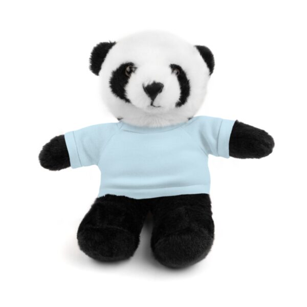 Customizable Stuffed Panda with Tee - Image 5