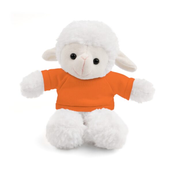 Customizable Stuffed Sheep with Tee - Image 9