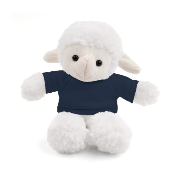 Customizable Stuffed Sheep with Tee - Image 8