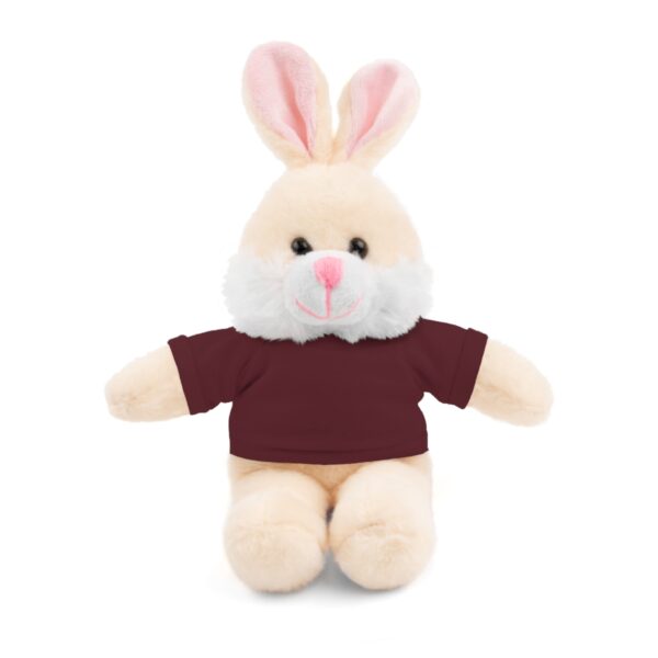 Customizable Stuffed Bunny with Tee - Image 6