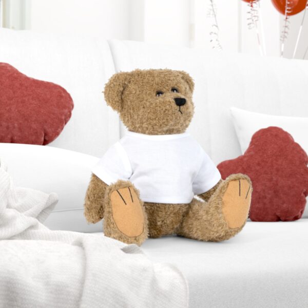 Plush Teddy Bear with T-Shirt - Image 3