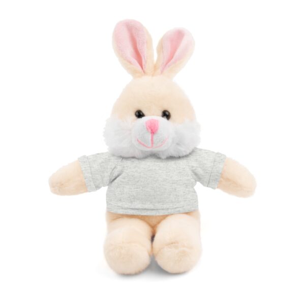 Customizable Stuffed Bunny with Tee - Image 10