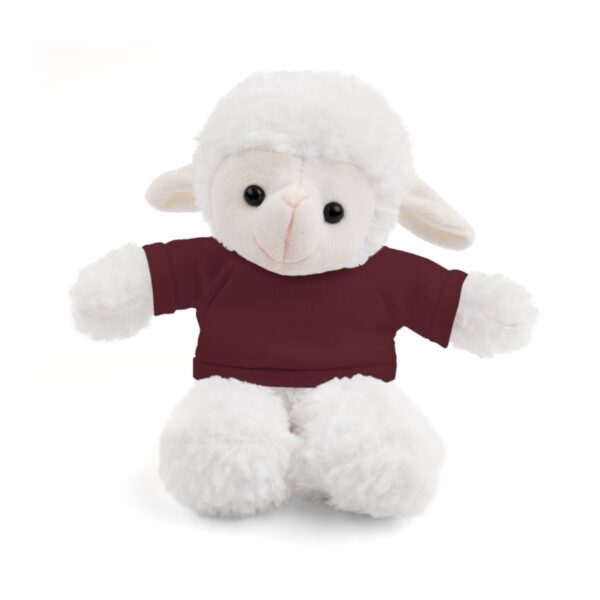 Customizable Stuffed Sheep with Tee - Image 7