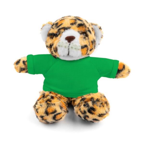 Customizable Stuffed Jaguar with Tee - Image 3
