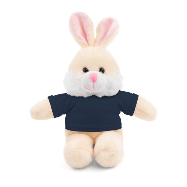 Customizable Stuffed Bunny with Tee - Image 7