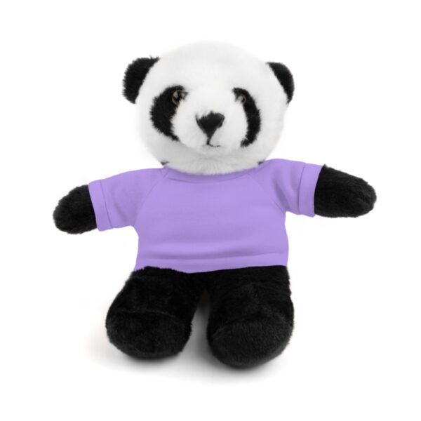 Customizable Stuffed Panda with Tee - Image 4