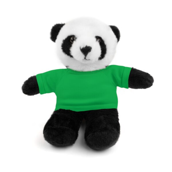 Customizable Stuffed Panda with Tee - Image 3