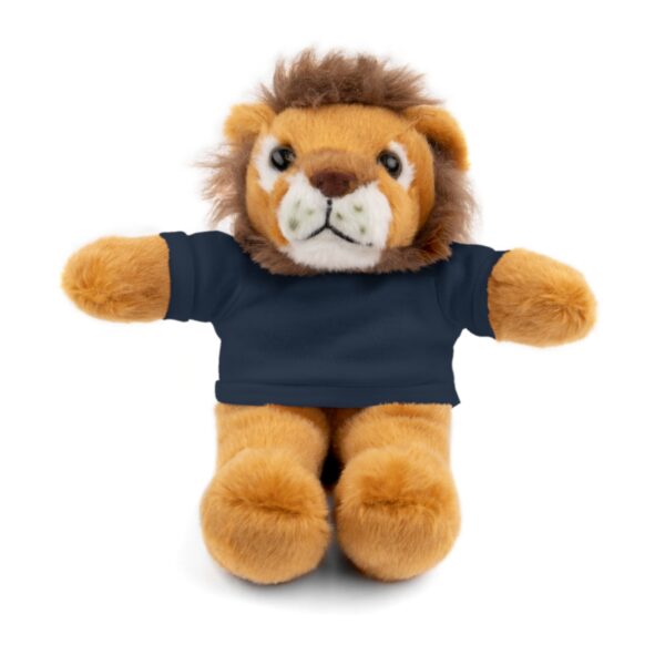 Customizable Stuffed Lion with Tee - Image 7