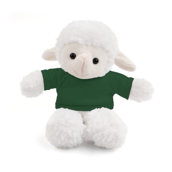 Customizable Stuffed Sheep with Tee - Image 3