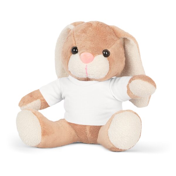 Plush Bunny with T-Shirt - Image 2