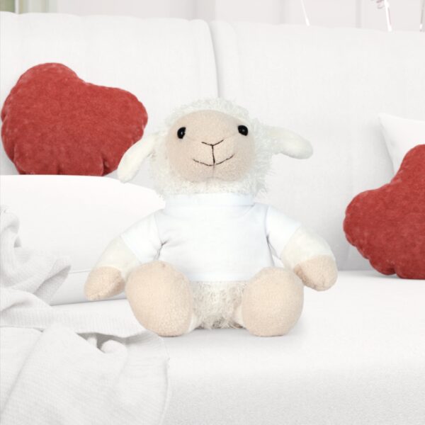 Plush Sheep with T-Shirt - Image 3