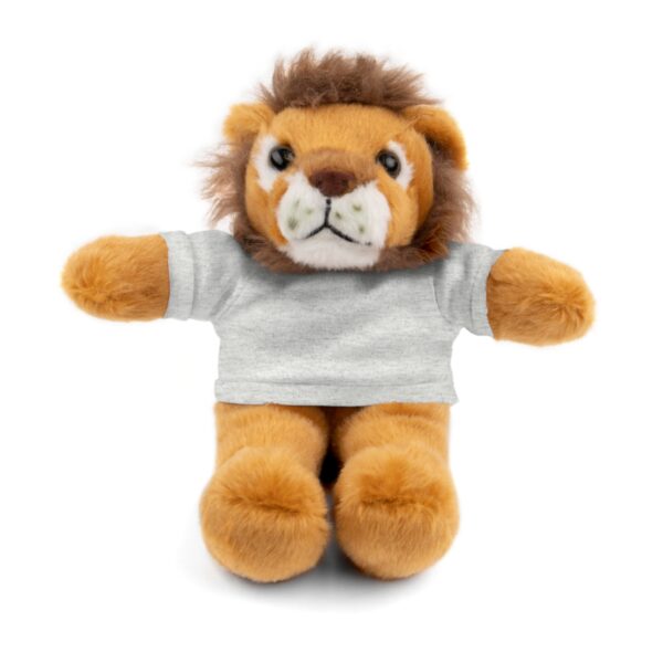 Customizable Stuffed Lion with Tee - Image 10