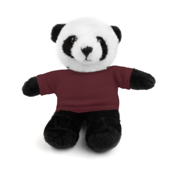 Customizable Stuffed Panda with Tee - Image 6
