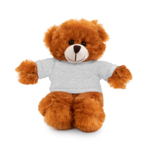 Customizable Stuffed Bear with Tee - Image 9