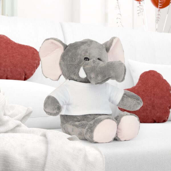 Plush Elephant with T-Shirt - Image 3