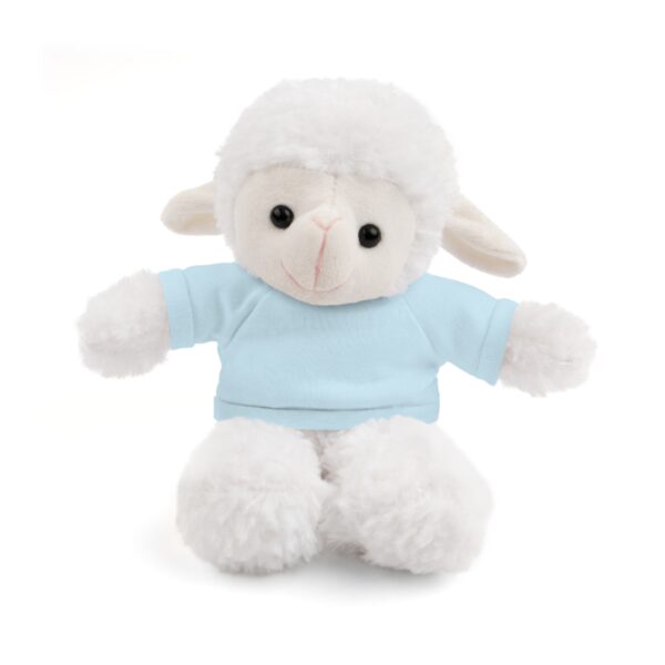 Customizable Stuffed Sheep with Tee - Image 6