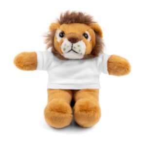 Customizable Stuffed Lion with Tee