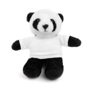 Customizable Stuffed Panda with Tee